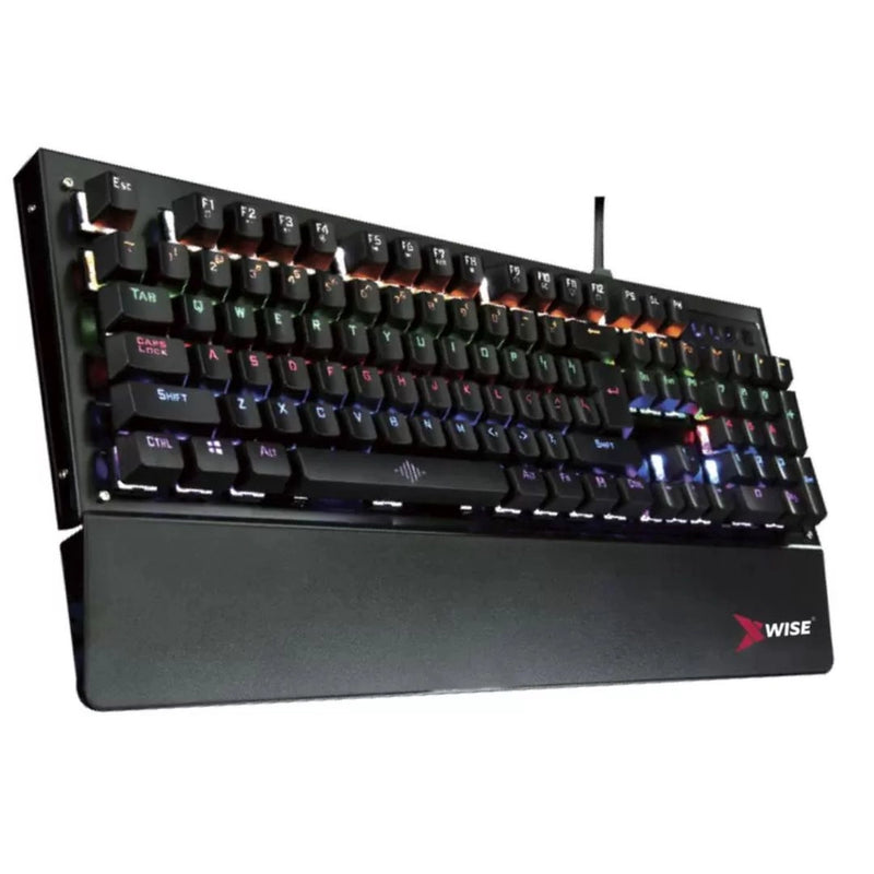 Teclado Gamer Mecânico Wise Switch Azul 6020