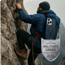 CAPA RAPTURE AZUL COM CARREGAMENTO POR INDUÇÃO MAGSAFE IPHONE 15 PRO