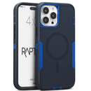 CAPA RAPTURE AZUL COM CARREGAMENTO POR INDUÇÃO MAGSAFE IPHONE 15 PRO