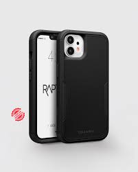 Rapture Rugged preta iphone 11